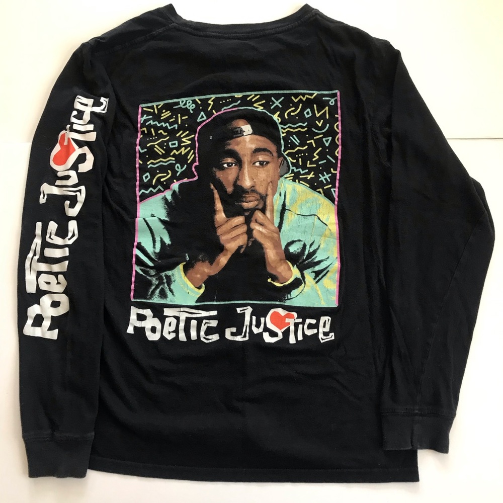 Vintage TUPAC Poetic Justice Long Sleeve Tee